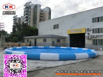 Pool Type Custom Round Shape Inflatable Pool Colorful Sales