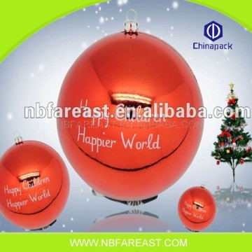Plastic Cheap Decorative Ball Christmas Hanging