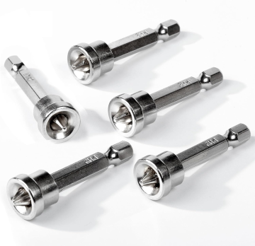 TOOLJOY CRV Steel PH2 Bits: A Comprehensive Set for Efficient Drywall and Plasterboard Screw Installation