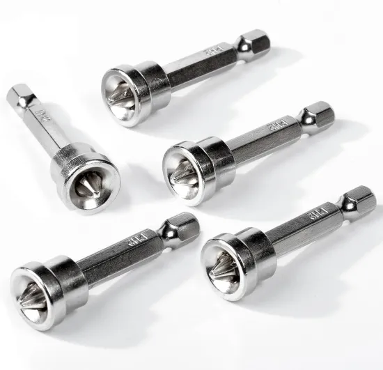 TOOLJOY CRV Steel PH2 Bits: A Comprehensive Set for Efficient Drywall and Plasterboard Screw Installation