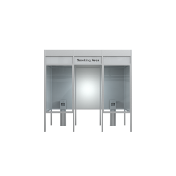 Custom Office Building Smoking Booth