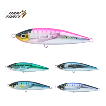 THORFORCE 190mm 88g Pencil Lure - High Quality Sea Fishing Tuna Hard Bait with Graceful Swimming Action