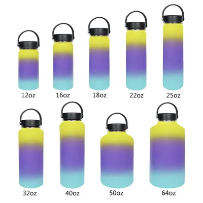 Personal tailor water cup making color changing bottle
