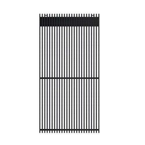 Ultra-Transparent High-Density Grid Screen