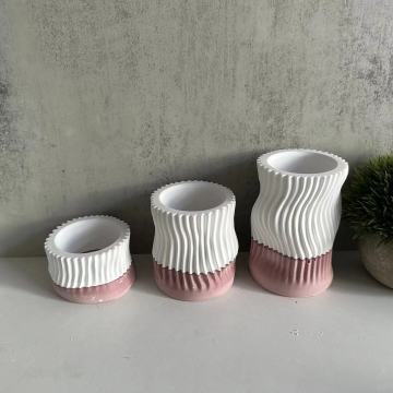INTODIY Twisted Striped Aromatherapy Candle Molds