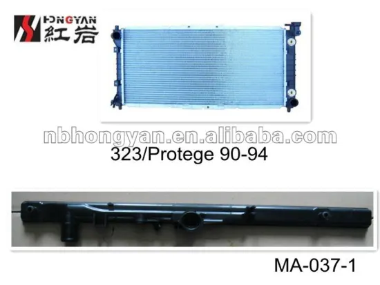 plastic tank for radiator and radiator plastic tank for 323/protege 90-94