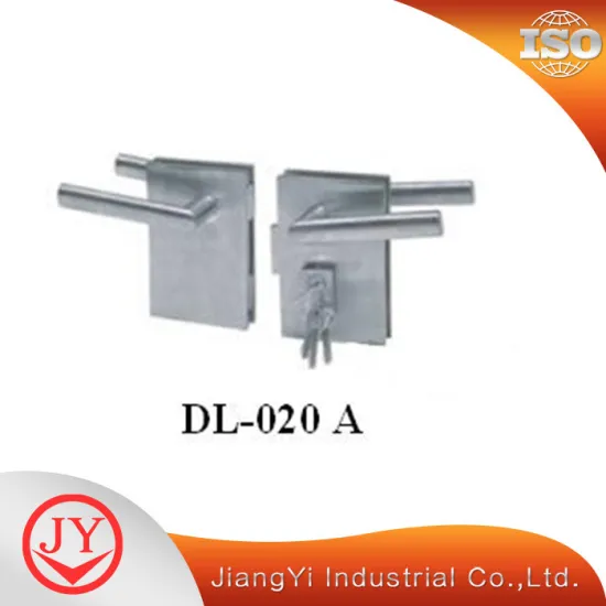 Glass Door Handle Lock Of Stainless Steel