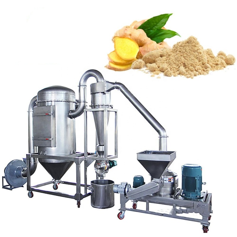 Automatic Industrial Spice Powder Processing Machine: Pepper, Aniseed, Garlic, Turmeric, Ginger