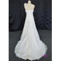 Formal sleeveless backless deep V neckline one shoulder mermaid wedding dress sexy