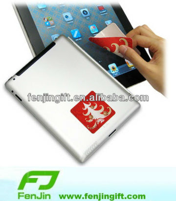 qr code sticky screen cleaner for Ipad