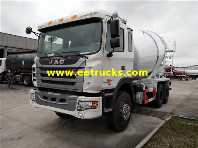 10 Wheel 12m3 Concrete Mixing Trucks