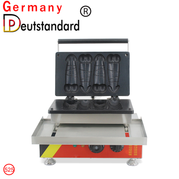 commercial Penis waffle machine with CE for sale