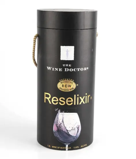 Luxury cardboard paper packaging wine gift box
