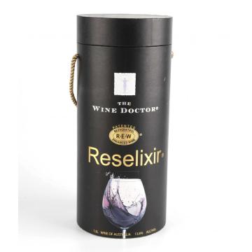 Luxury cardboard paper packaging wine gift box