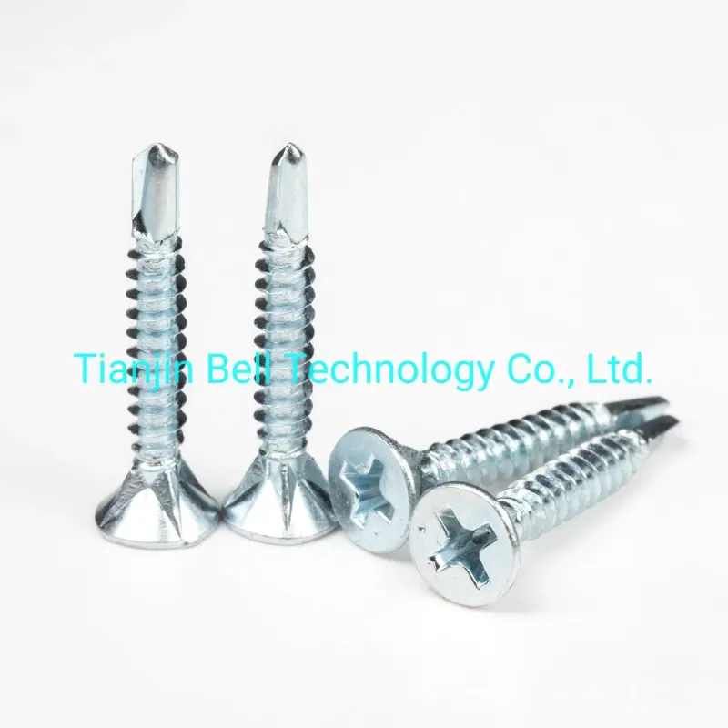 China Manufacturer C1022A Stainless Steel Zinc Plated Self Tapping Screw