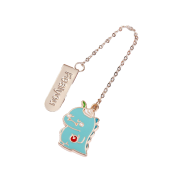 Cute Cartoon Dinosaur Metal Bookmark - 4 Styles