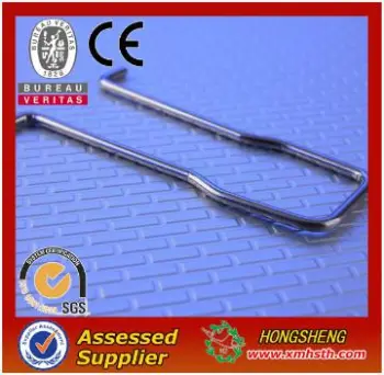 Customized plated spring clip