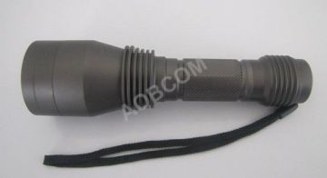 365nm Uv Led Inspection Flashlight, Led Uv Flashlight With Rechargeable 18650 Li-ion Battery