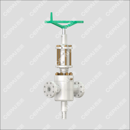Hand operated flat valve