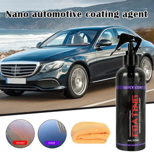 300ml Ceramic Car Wash Quick Waterless Car Coating Wax Polish Spray