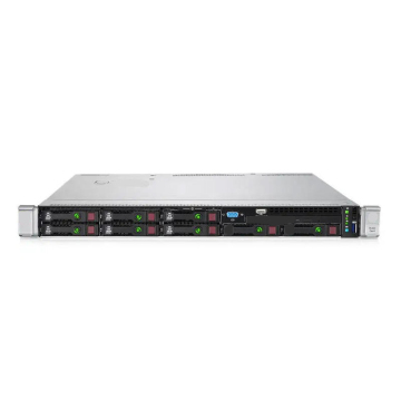 HP ProLiant DL360 Gen9 1U Rack Server with Xeon E5-2630v4 10-Core Processor, 16GB RAM, P440ar RAID Controller, and 8 Small Form Factor (SFF) Drives