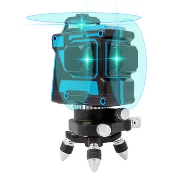 360 Degree Auto Rotating LD Green Laser Level with 12 Lines