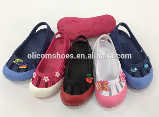 2017 Top Selling EVA Children Clogs Shoes Alibaba Cute Kids EVA Cogs for Girls