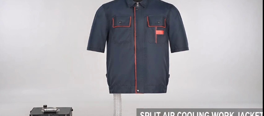Duct-guided Fan Cooling Workwear