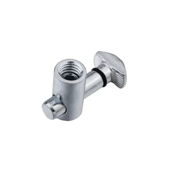 Aluminium Profile Accessories Slot 8 Steel Right Angle Anchor Central Joint 302.1302A.01