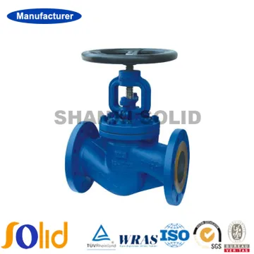 DIN3356 Pn16 Cast Iron Straight Globe Valve