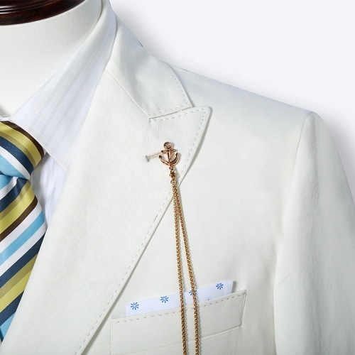 Italian Fashion Woolen Summer Blazer with Button Details