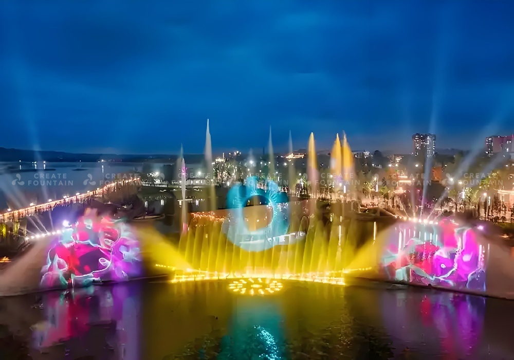 Water Screen Film Show