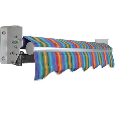 GULI quality control ceiling hanging aluminum sunfun awning windproof awnings roof awning