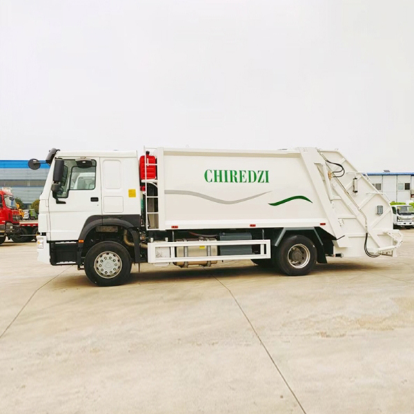 Versatile HOWO 210hp 4x2 12cbm Garbage Compactor Truck