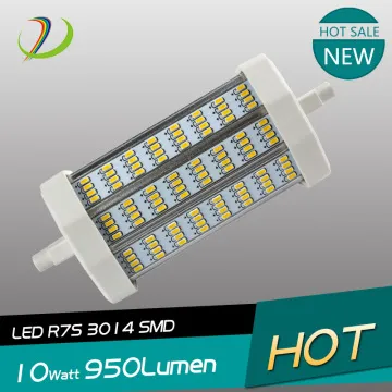90-260V 96SMD 3014 150degree 10W Aluminum High Lumen R7S LED 118mm