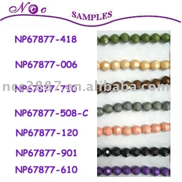 Plastic beads