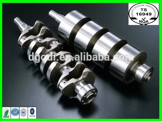 Diesel Engine Crankshaft NT855 / 6D125 / 8DC9 / 6D17 /6HK1 / J05C / J05E