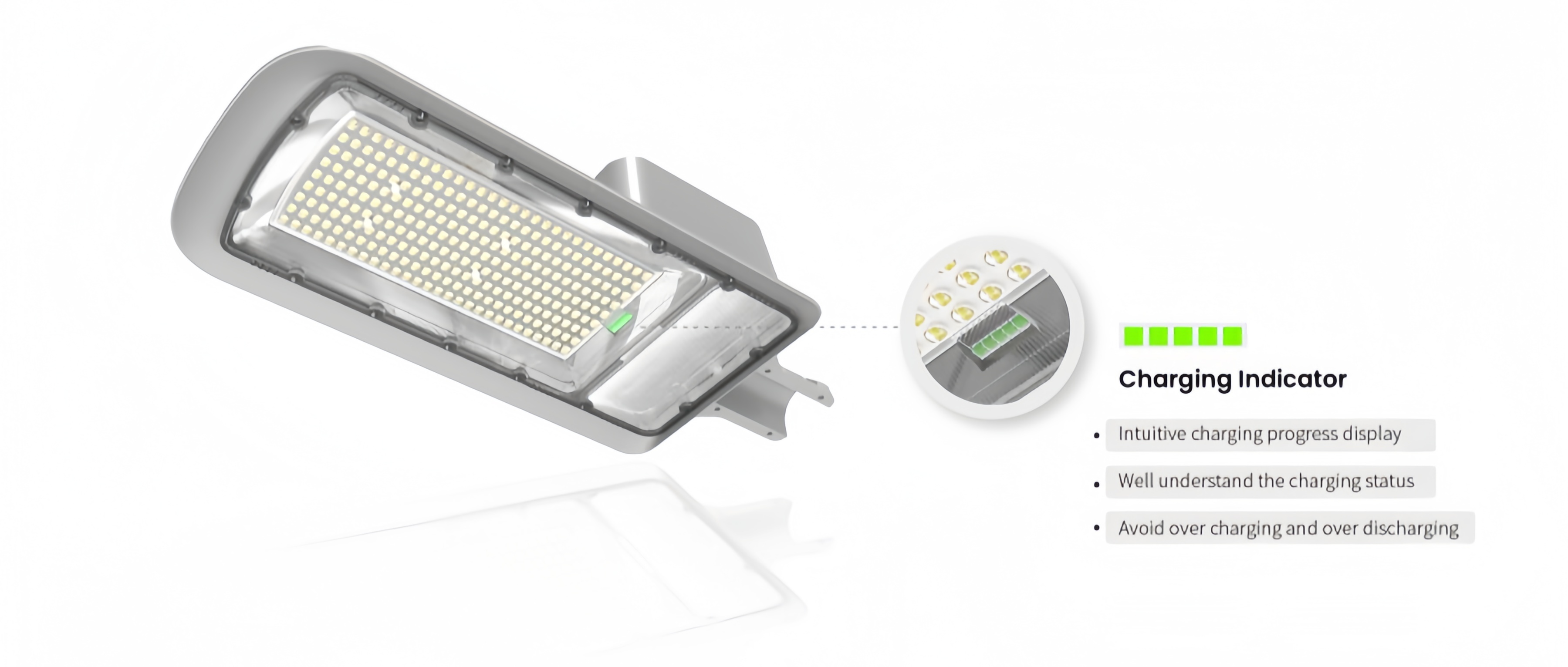 160W Solar Powered Garden Light10