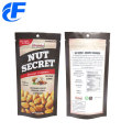 Standup Nuts Zipper ถุงบรรจุอาหารที่พิมพ์เอง