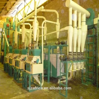 Latin America maize grits maize meal maize flour making machine