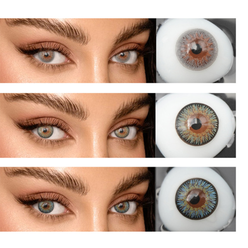 Fresh style color lenses make eyes invisible