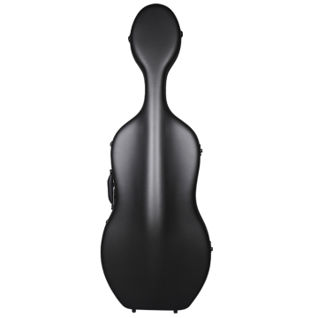 Matte Black Hard Case for 4/4 Full Size Carbon Fiber Cello Case