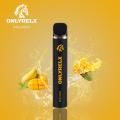 1600puffs Disposable Vape Device Russsian English Version