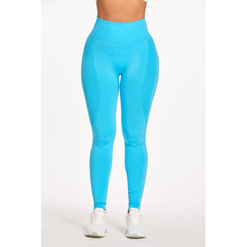 Fukt wicking träning sömlös yogaleggings