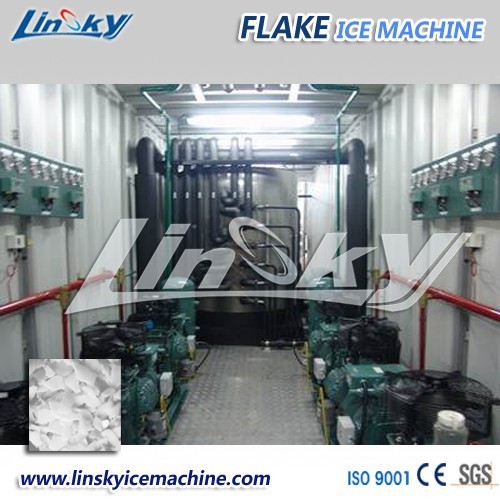 30 tons containerized flake ice plant LIF-300C