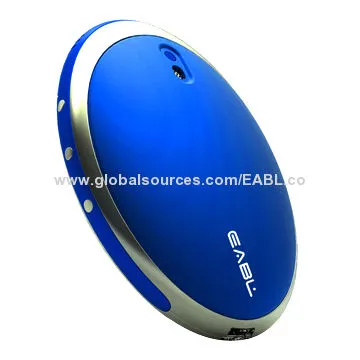 Waterproof Constant Voltage Power Supply, Hands Warmer and Aroma Oil Diffuser, Palm Size, 1,800mAh