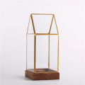 Cheap Wholesale hot sale clear geometric glass terrarium