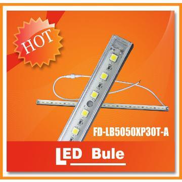 LED rigid strip IP68 Aluminum cover superflux P5 30leds 0.5m light bar