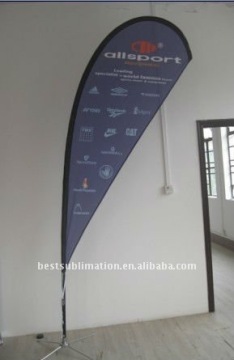 teardrop flag banner