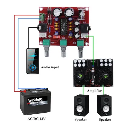 XH-M151 XR1075 Tone Board BBE Digital Audio Power Amplifier